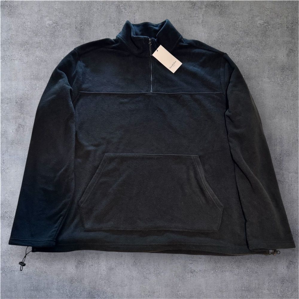 Goodfellow Men’s Black Quarter-Zip Pullover Size XXL